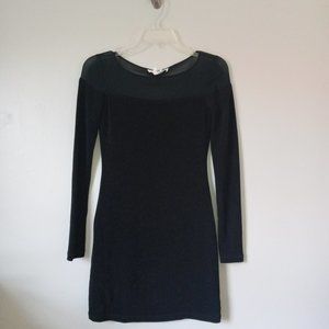 Vintage 90s BCBGeneration Black Mini Dress
